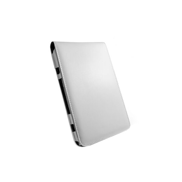 Simple White Leather Smartphone Case