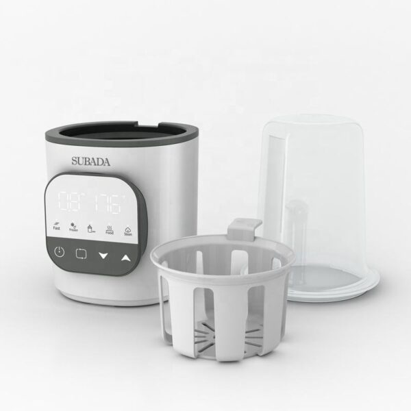 5 in 1 Baby Bottle Warmer Baby Feeding Products Steam Food Heater & Sterilizer Defrost 24 Hours Warm 30 Seconds Fast Heating PP